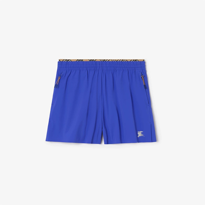 burberry elastic quick dry nylon five inch casual shorts